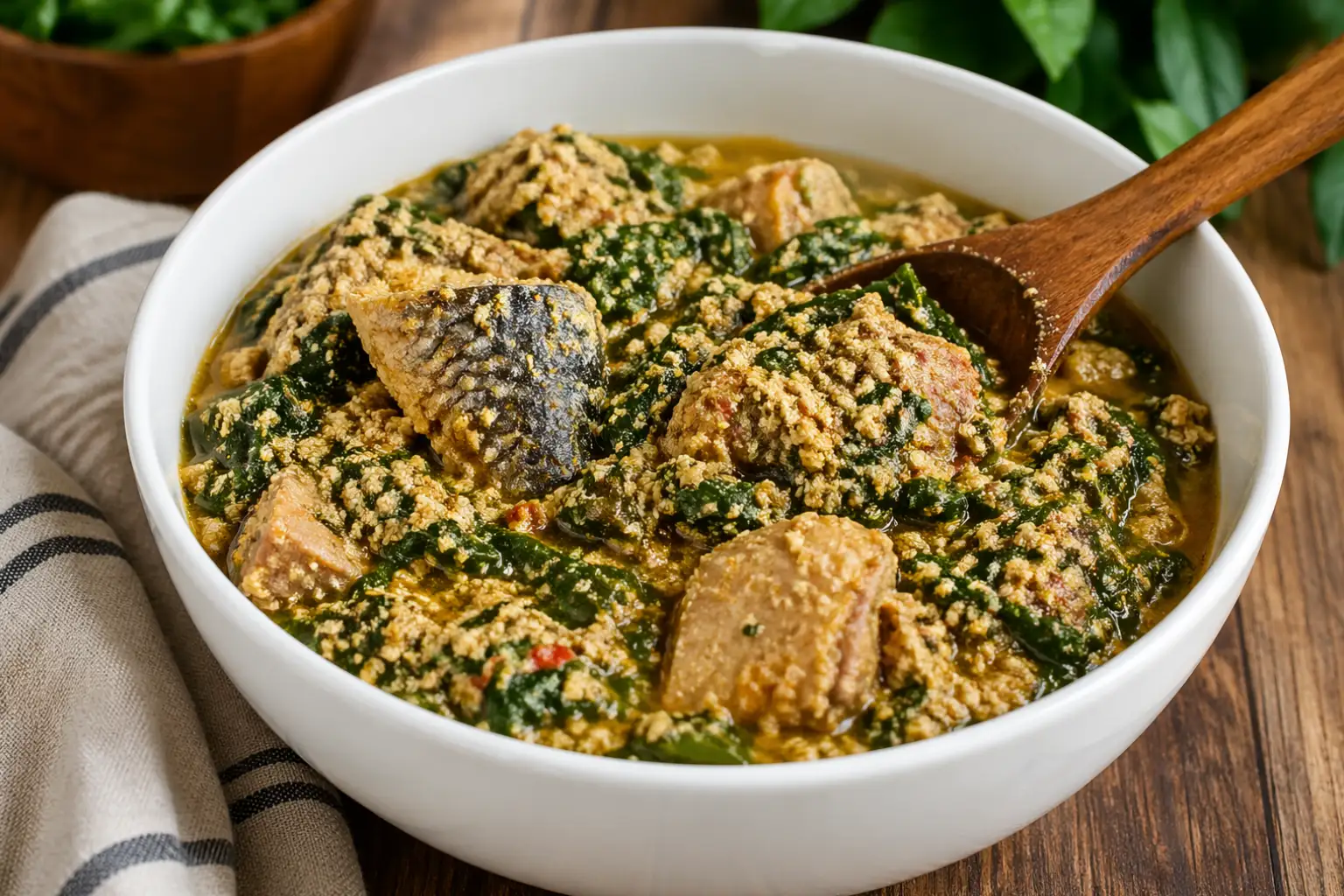 Oilless Egusi Soup Recipe for Weight Loss | Healthy Nigerian Egusi