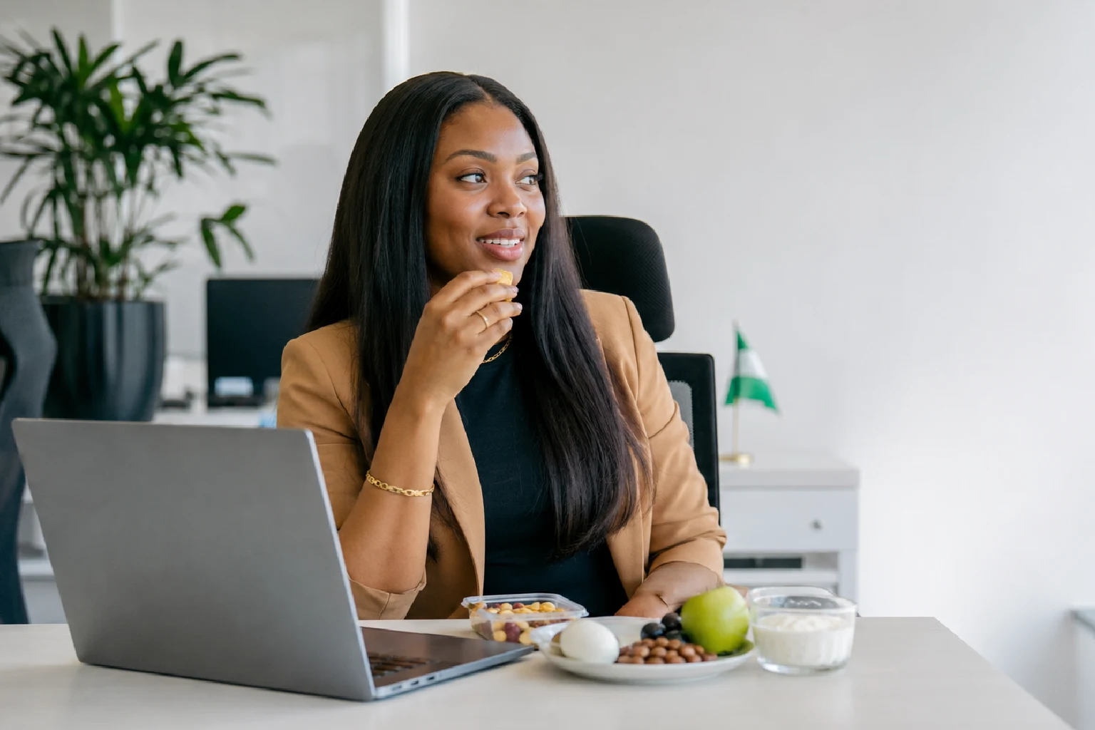5 High-Protein Nigerian Snacks for Your Office Desk (No Fridge Needed)
